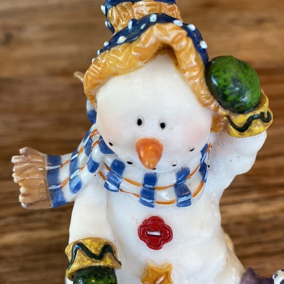 Cute Snowman Fishing Sitting on a Polar Bear - Picture 6 of 11